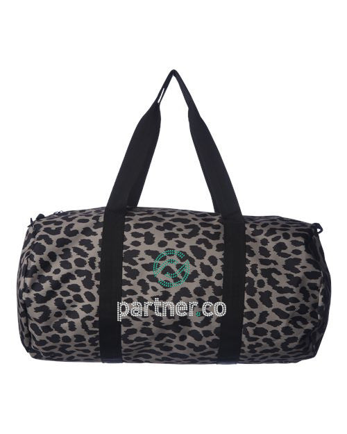 Partner.Co FUN FITNESS Collection BLING Gym Duffle Bag Gear PICK YOUR PRINT