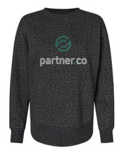 Load image into Gallery viewer, Partner.Co | FUN FITNESS BLING Women's Weekend Top BLACK LEOPARD COLLECTION