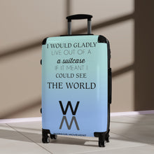 Load image into Gallery viewer, Warrior Movement |See the World Suitcases
