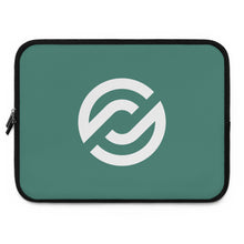 Load image into Gallery viewer, Partner.Co | White Circle Logo| Laptop Sleeve
