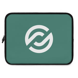 Partner.Co | White Circle Logo| Laptop Sleeve