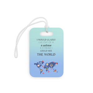 Warrior Movement |See the World Luggage Tags