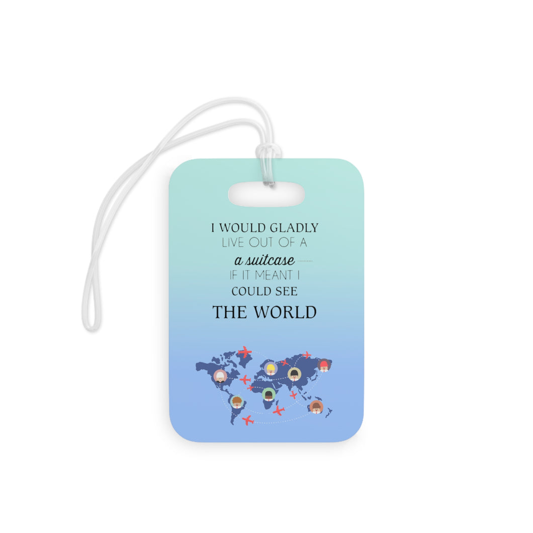 Warrior Movement |See the World Luggage Tags