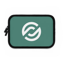 Load image into Gallery viewer, Partner.Co | White Circle Logo| Laptop Sleeve
