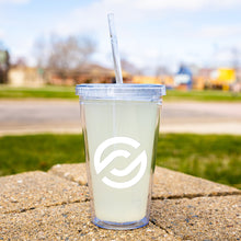 Load image into Gallery viewer, Partner.Co | White Circle Logo| Acrylic Tumbler
