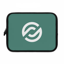 Load image into Gallery viewer, Partner.Co | White Circle Logo| Laptop Sleeve
