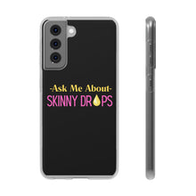 Load image into Gallery viewer, Partner.Co | Ask Me About Skinny Drops Stack Logo Yellow Pink  | Flexi Phone Case
