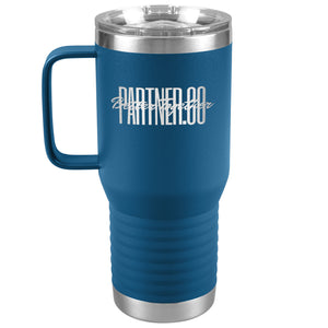 Partner.Co | Green Tall Logo |20oz Travel Tumbler