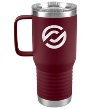 Load image into Gallery viewer, Partner.Co | Circle Logo| 20oz Travel Tumbler.
