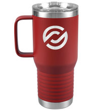 Load image into Gallery viewer, Partner.Co | Circle Logo| 20oz Travel Tumbler.
