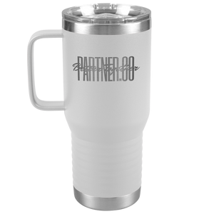 Partner.Co | Green Tall Logo |20oz Travel Tumbler