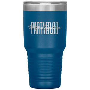 Partner.Co | Green Tall Logo | 30oz Insulated Tumbler