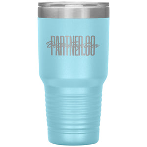 Partner.Co | Green Tall Logo | 30oz Insulated Tumbler