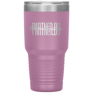 Partner.Co | Green Tall Logo | 30oz Insulated Tumbler
