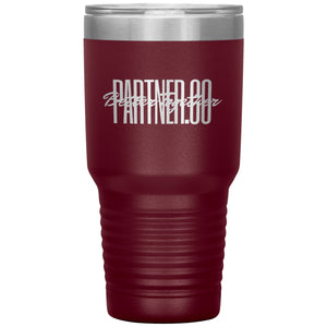 Partner.Co | Green Tall Logo | 30oz Insulated Tumbler