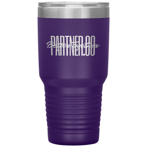 Partner.Co | Green Tall Logo | 30oz Insulated Tumbler