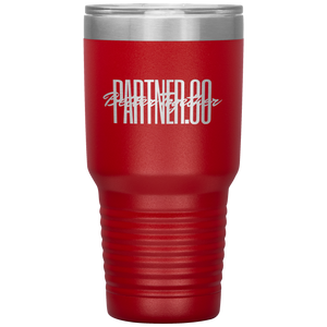 Partner.Co | Green Tall Logo | 30oz Insulated Tumbler