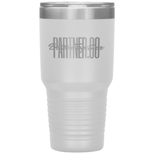 Partner.Co | Green Tall Logo | 30oz Insulated Tumbler