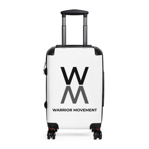 Warrior Movement | Warrior Movement Logo White Suitcases