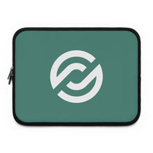 Load image into Gallery viewer, Partner.Co | White Circle Logo| Laptop Sleeve
