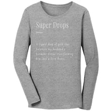 Load image into Gallery viewer, Partner.Co |Bella Ladies Jersey Long Sleeve T-Shirt | Super Drops Turns My Husband Into A Sexy Beast
