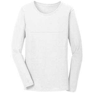 7-Bella Ladies Jersey Long-Sleeve T-Shirt