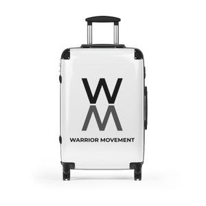 Warrior Movement | Warrior Movement Logo White Suitcases