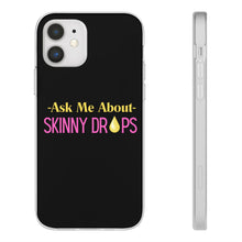 Load image into Gallery viewer, Partner.Co | Ask Me About Skinny Drops Stack Logo Yellow Pink  | Flexi Phone Case
