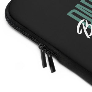 Partner.Co | Green Tall Logo | Black Laptop Sleeve