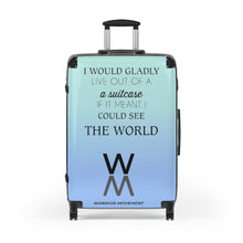 Load image into Gallery viewer, Warrior Movement |See the World Suitcases
