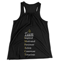 Load image into Gallery viewer, Team Impact| Team Acronym  | Racerback Tank
