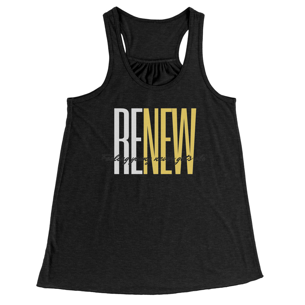 Partner.Co | RENEW Tall Logo| Flowy Racerback Tank