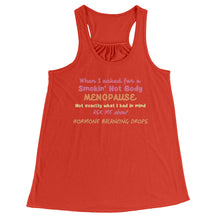 Load image into Gallery viewer, Partner.Co | Smokin&#39; Hot Body Menopause Hormone Balancing Drops  |  Racerback Tank
