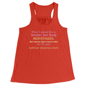 Partner.Co | Smokin' Hot Body Menopause Hormone Balancing Drops  |  Racerback Tank