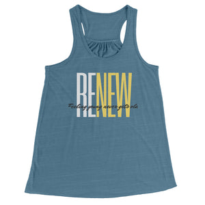 Partner.Co | RENEW Tall Logo| Flowy Racerback Tank