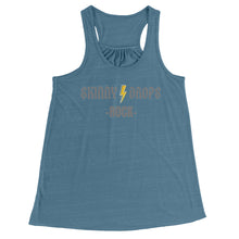 Load image into Gallery viewer, Partner.Co | Skinny Drops Rock Grey  | Racerback Tank
