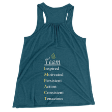 Load image into Gallery viewer, Team Impact| Team Acronym  | Racerback Tank
