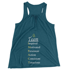 Team Impact| Team Acronym  | Racerback Tank