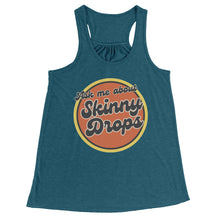 Load image into Gallery viewer, Partner.Co | Ask Me About Skinny Drops Retro Circle | Racerback Tank
