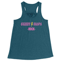 Load image into Gallery viewer, Partner.Co | Skinny Drops Rock Pink  | Racerback Tank
