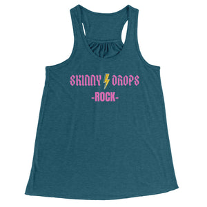 Partner.Co | Skinny Drops Rock Pink  | Racerback Tank
