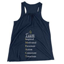 Load image into Gallery viewer, Team Impact| Team Acronym  | Racerback Tank
