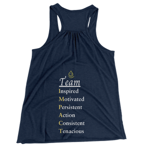 Team Impact| Team Acronym  | Racerback Tank