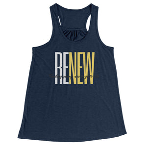 Partner.Co | RENEW Tall Logo| Flowy Racerback Tank