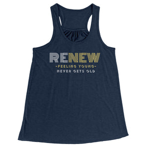 Partner.Co | RENEW GENX Logo| Flowy Racerback Tank