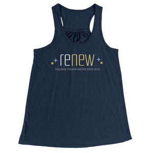 Partner.Co | RENEW  Simple Logo| Flowy Racerback Tank