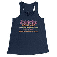 Load image into Gallery viewer, Partner.Co | Smokin&#39; Hot Body Menopause Hormone Balancing Drops  |  Racerback Tank
