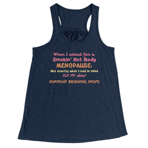Partner.Co | Smokin' Hot Body Menopause Hormone Balancing Drops  |  Racerback Tank