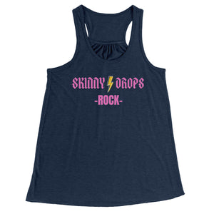 Partner.Co | Skinny Drops Rock Pink  | Racerback Tank
