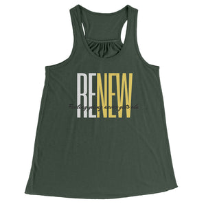 Partner.Co | RENEW Tall Logo| Flowy Racerback Tank